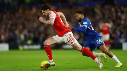 Deklan Rajs (Arsenal) i Ris Džejms (Čelsi)